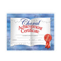 Choral Achievement Certificate - Carton of 50 supplier units