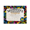Mathematics Achievement Certificate Pack of 5