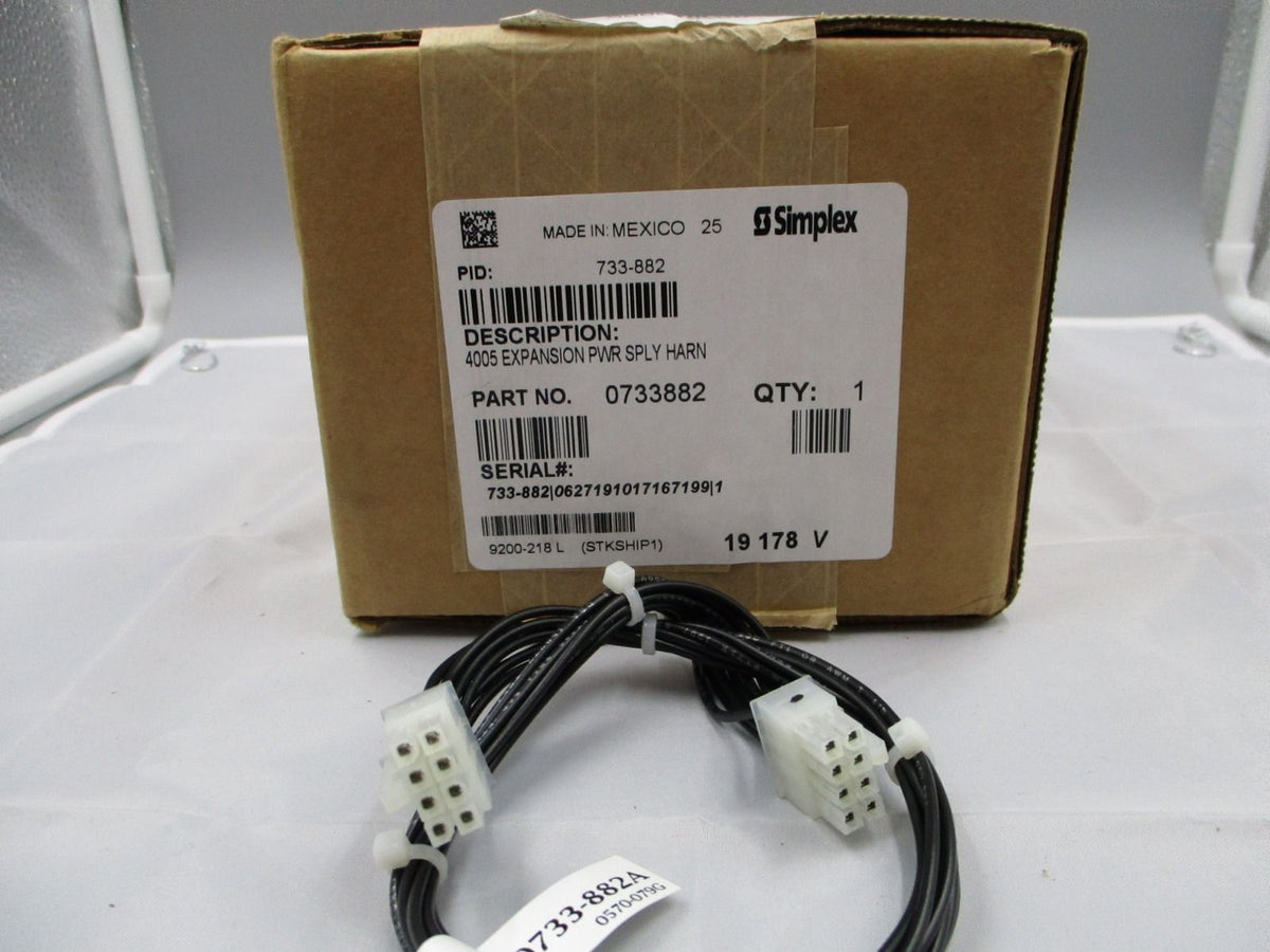 SIMPLEX 4005 Expansion Pwr Sply Harn 733-882