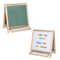 Magnetic Table Top Easel - Green Chalk/ White Markerboard