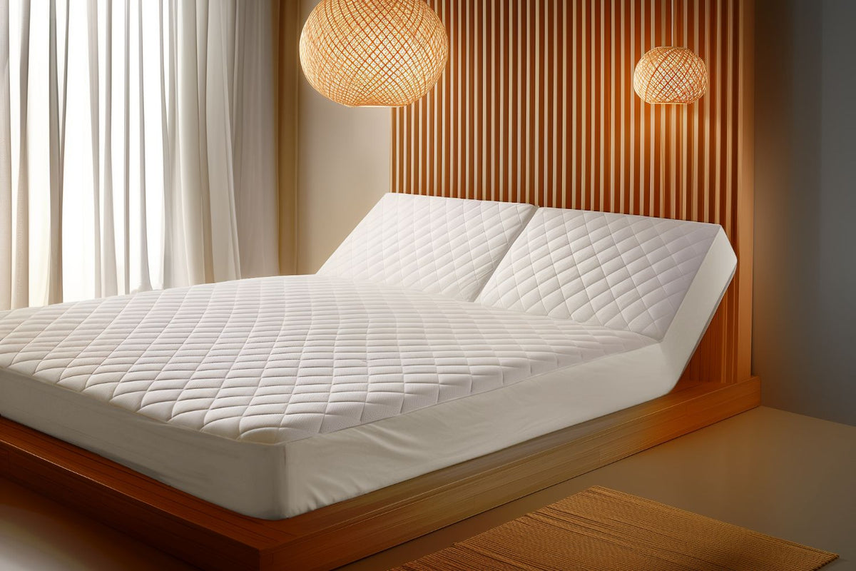 Sleep & Beyond myProtector Wool-Filled Mattress Protector. Supplier product photograph; only listed SKU contents included.