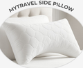 Sleep & Beyond myTravel™ Side Pillow 20x14", supplier catalog photograph