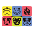 Magnetic Whiteboard Animal Student Erasers - Class Pack of 12 - Carton of 24 supplier units