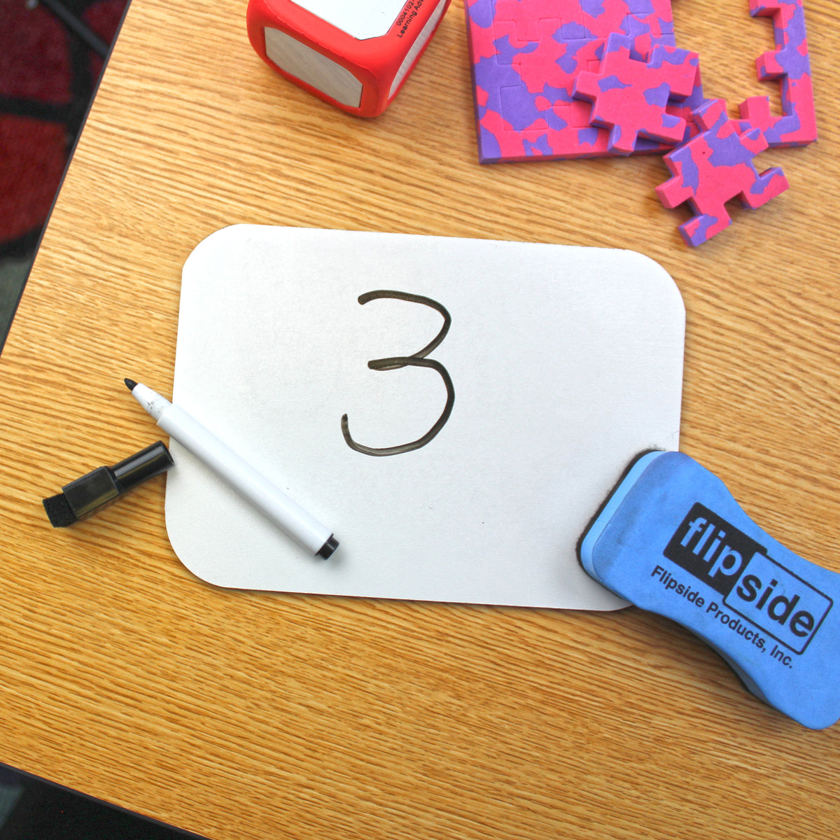 5 x 7 Dry Erase Board Class Pack of 12