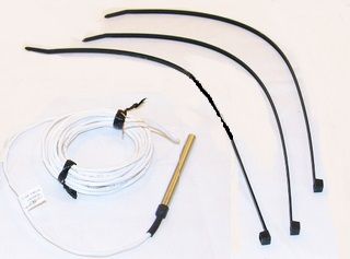 Johnson Controls Temperature Sensor; Temp Sensor; Flush Mount Button;Ni 1;000 Plastic TE-631S-1
