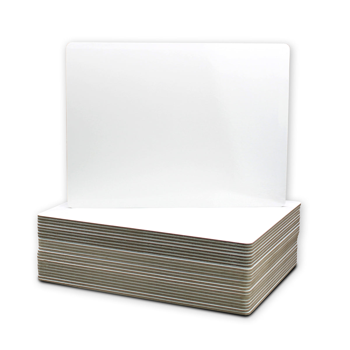9 x 12 Single-Sided Magnetic Dry Erase Board Pack of 10
