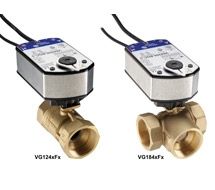Johnson Controls Electric Valve Actuator; Nsr; Floating Ctl; No Sw; W/Terminal Block VA9104-IGA-3S