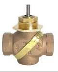 Schneider Venta, Globe Valve, 1/2 In, 2-Way, Straight Threaded Npt, Stem Up Closed, Brass Trim, 2.2 Cv VB-7223-0-4-03
