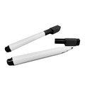 Dry Erase Black Markers with Magnetic Eraser Cap, 24 Pack