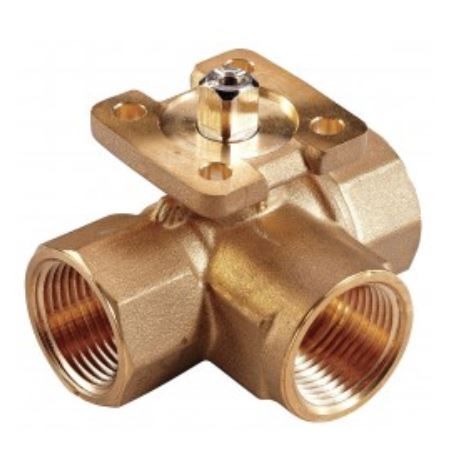 Johnson Controls 2" 3W Ball Valve 73.7Cv; Stainless Steel Trim Less Actuator VG1845FT