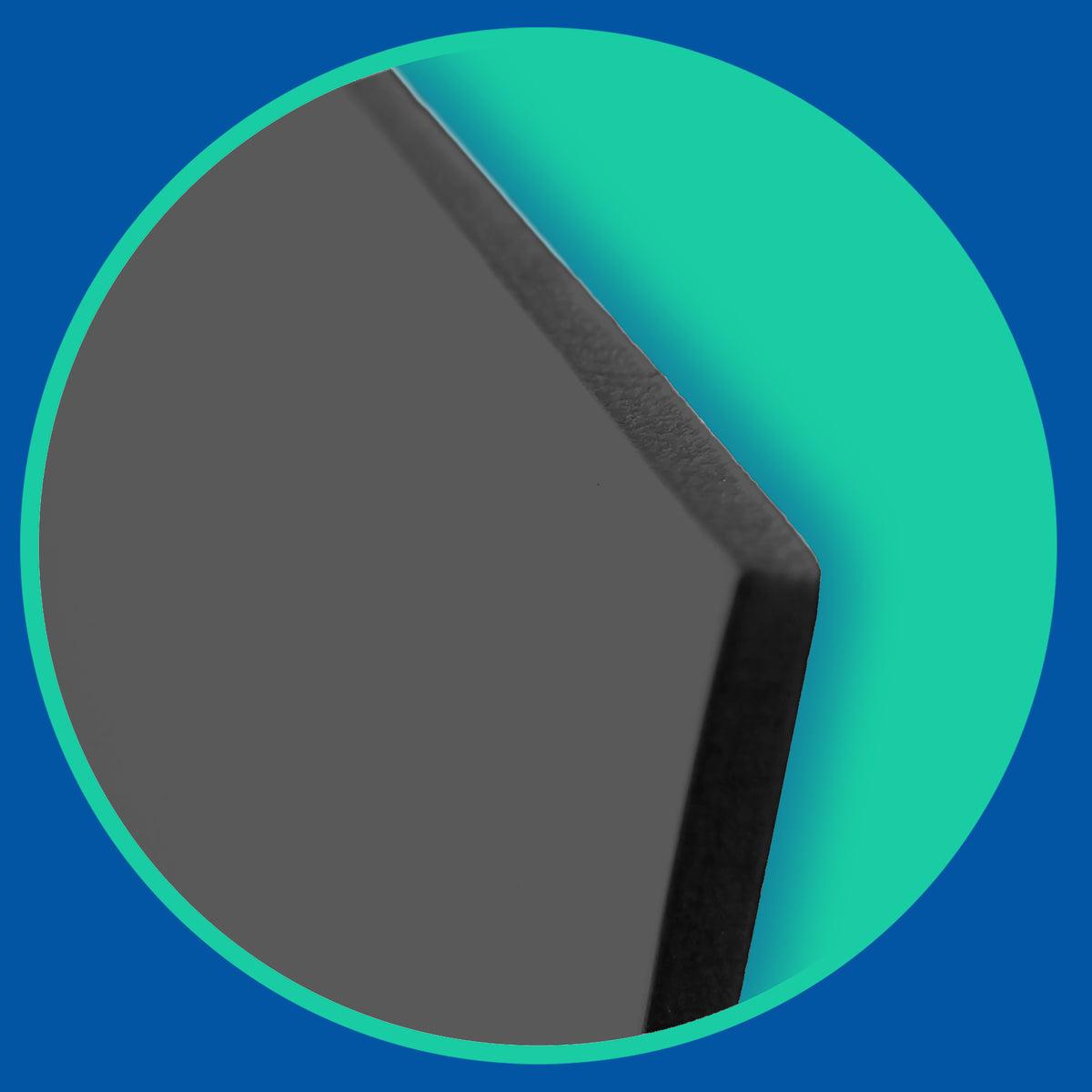 30" x 40" Double-Sided Total Black Foam Board, 3/16" Thick – Pack of 25