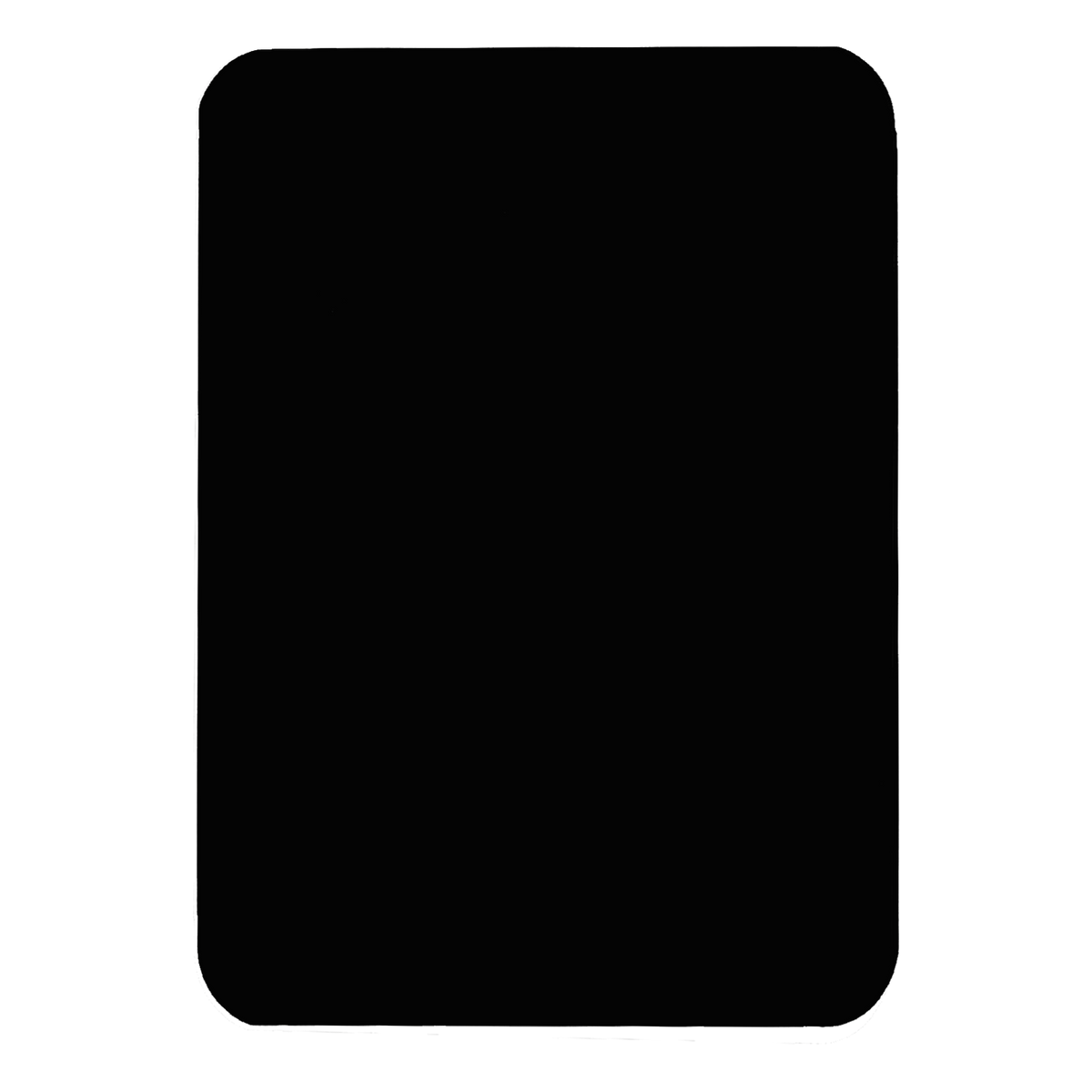 9 x 12 Single-Sided Black Dry Erase Board - Carton of 24 supplier units - SKU 40065