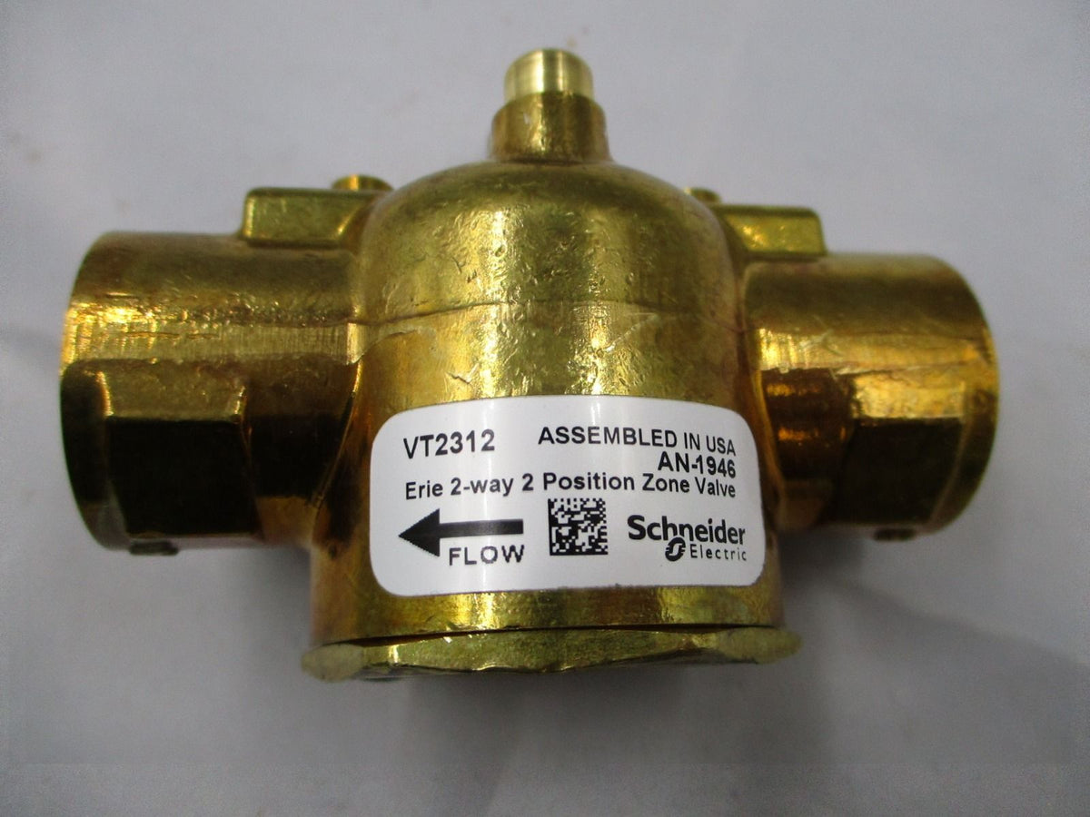 Schneider Vb: 3/4 In, 2W, Zone, Swt, Br, 2.5 Cv, Erie Poptop, No Steam VT2312
