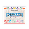 Science Fair Participation Certificate - Carton of 50 supplier units