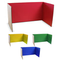 12 x 48 Study Carrel Primary Color Assortment Corrugated Pack of 24