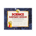 Science Achievement Certificate - Carton of 50 supplier units - SKU VA571