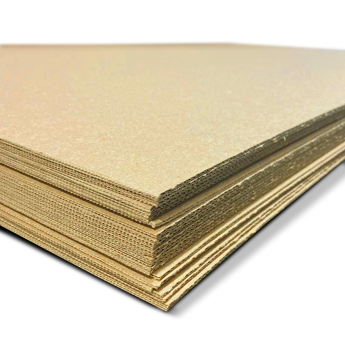 32 x 40 Kraft Corrugated Sheets (E-Flute) Pack of 25
