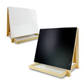 Table Top Easel - Black Chalk/White Markerboard