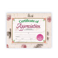 Certificate of Appreciation - Carton of 50 supplier units