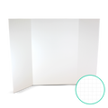 36 x 48 Fade-Line White Foam Project Board, 1/2" Grid