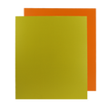 22 x 28 Orange/Yellow Two Sided Project Sheet Pack of 25