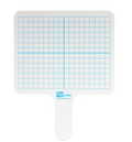 7.75 x 10 Two-Sided Rectangular Graph Dry Erase Answer Paddle - Carton of 24 supplier units