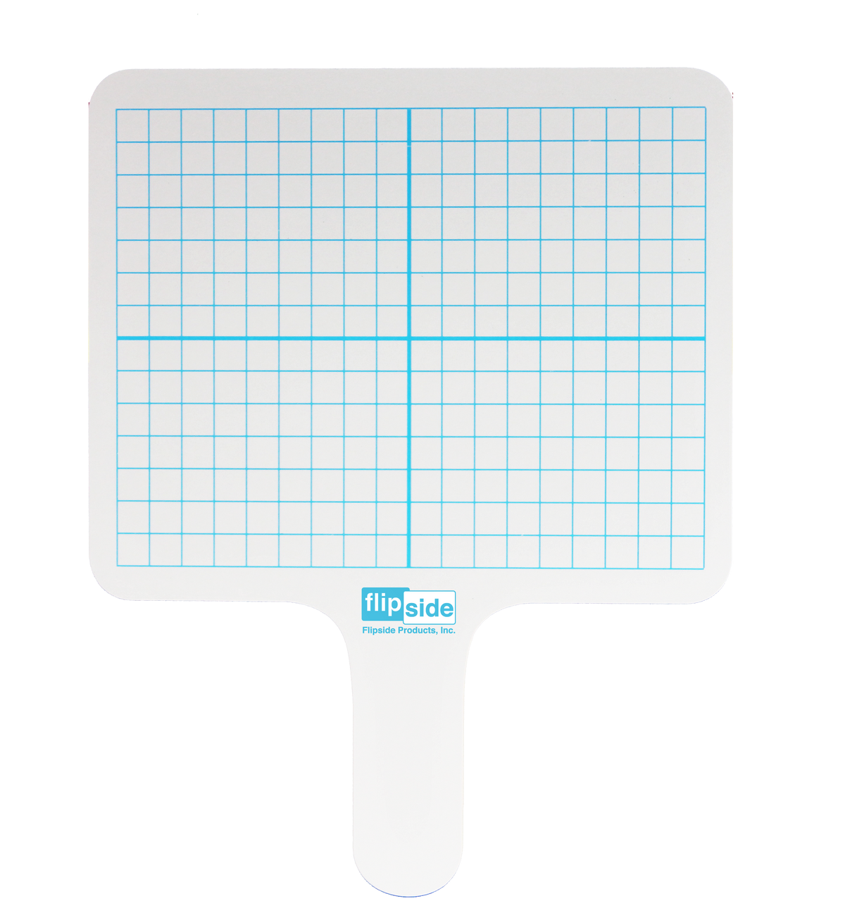 7.75 x 10 Two-Sided Rectangular Graph Dry Erase Answer Paddle - Carton of 24 supplier units