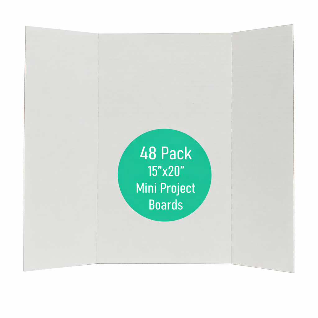 15 x 20 1 Ply Mini Project Board Pack of 48