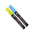 Uchida Chalk Markers 2/pk (Yellow, Blue) - Carton of 20 supplier units