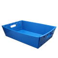 Blue Corrugated Plastic Welded Tray - 2 Pack
