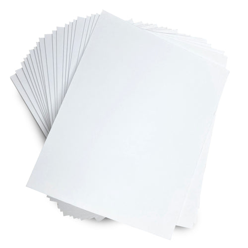 11 x 14 3/16 White Foam Board Pack of 25