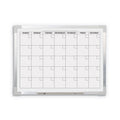 18 x 24 Aluminum Framed Calendar Magnetic White Dry Erase Board