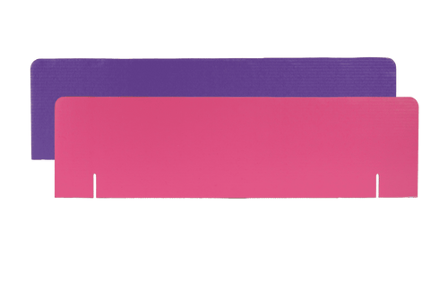 1 Ply Purple/Pink Two Sided Header Pack of 24