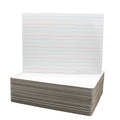 9 x 12 Two-Sided Magnetic Red & Blue Ruled/Magnetic Dry Erase Class Pack of 24